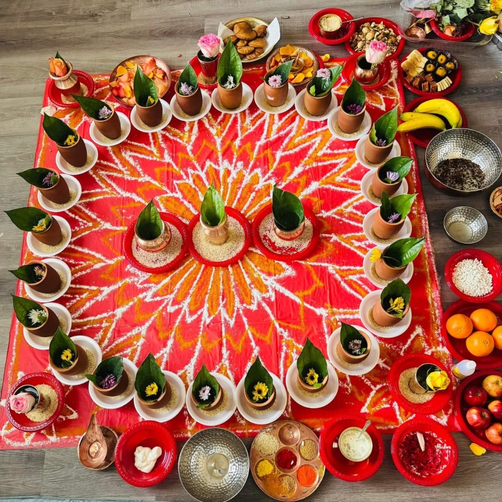 Sacred Kalash Mandala